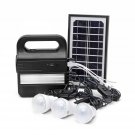Solar Generator Portable Solar Panel Lighting System USB Charging Lamp MP3/FM Energy Powered Supply