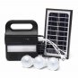Solar Generator Portable Solar Panel Lighting System USB Charging Lamp MP3/FM Energy Powered Supply