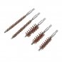 Universal Cleaning Kit .22 357 38 .40 .45 270 280 Cal Brass Brush Cotton Brush Mop Cleaner Set