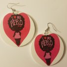 ' I Love my Afro' Earrrings