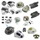 Tactical Fast Helmet Accessory Headset  Adapter  Helmet Loop Battery Case Box