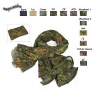 Outdoor Hunting Camo Scrim Net Head Wrap Tactical Camouflage Netting Scarf