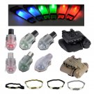Tactical Helmet Accessory Cat Eye Band Safety Signal Survival Strobe Flash Light