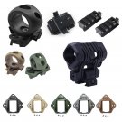 Tactical Fast Helmet Accessory VAS Shroud Flashlight Holder 1" Flashlight Clamp