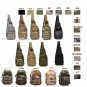Outdoor Shoulder Sling Bag Assault Combat Camouflage Tactical Molle Chest Pack