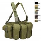 Camo Combat Assault Tactical  Molle Pouches Tactical Vest Plat Carrier Vest