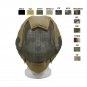 Outdoor Airsoft V6 V7 Metal Steel Wire Mesh Full Face Tactical Airsoft Mask