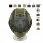 Outdoor Airsoft V6 V7 Metal Steel Wire Mesh Full Face Tactical Airsoft Mask