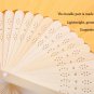 deep yellow bamboo fans hand fans wedding favor folding hand fans for wedding