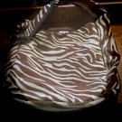 Animal Print Hobo Crossbody Bag