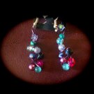 Twisted  Crackle Earrings