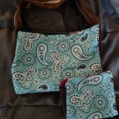 Paisley Shoulder Bag w/ Matching Coin Purse