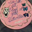 Gilded Butterflies Quote Plaque