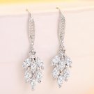 2.00 with  Carat FASCINATING FERN marquis earring for  daily wear 14k White Gold
