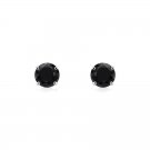 2.00 ct    Silver and Cubic Zirconia Traditional Round Studs and Tops