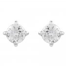 1.73 carat Four Prong Studs with Topaz for Girls