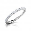 0.10 Carat Diamond Elegant Sparkle Rio ring  14KT White Gold