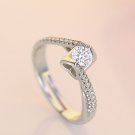 1.60 Carat  Diamond IRISH SOLITAIRE ADJUSTABLE buy one get one free white gold