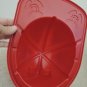 Fireman Hat Red Plastic Firefighter Hat One Size Fits Most Pretend Play Costume