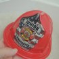 Fireman Hat Red Plastic Firefighter Hat One Size Fits Most Pretend Play Costume