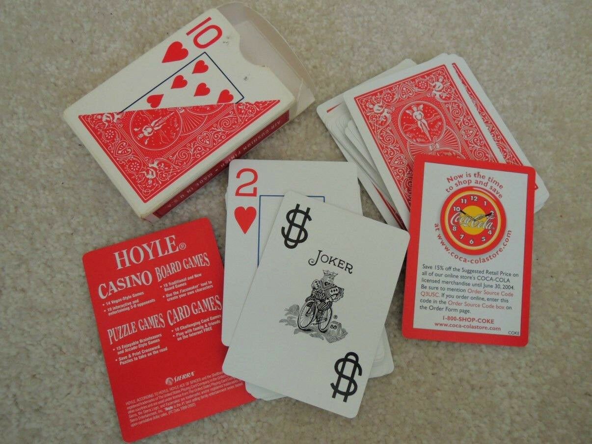 Playing Cards Bicycle Jumbo Index Air Cushion Finish Poker Deck of Cards