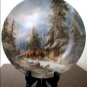 Collector Plate Ludwig Muninger Return of the Woodcutters Winter Impression NEW