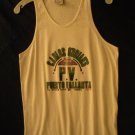Mens T Shirt Size L Carlos O'Brians Puerto Vallarta S/L Tank Top + 5 Matchbooks