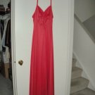 Ladies Dress Size M Halter Top Coral Red Ankle Length Dress $150 Value NWOT Ladies Dress Size M Halter Top Coral Red Ankle Length Dress $150 Value NWOT