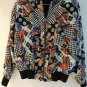 Ladies Jacket Size M Silk Bomber Jacket Baseball Style $150 Value NWOT