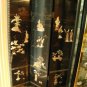 Asian Screen 6 Panel Room Divider - Lacquer Dressing Screen Accent $5,000 Value