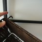Wicker Shelf Unit Over The Door Wrought Iron + Rattan Baskets $150 Value NEW