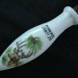 Wood Salad Fork + Spoon Painted Deer on Ceramic Milwaukee Zoo Souvenir $25 Value