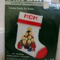 Dale Burdett Country Christmas Cross Stitch Kit Getting Ready For Santa Stocking