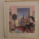 Thomas McKnight " Lake Shore Drive " Chicago - Framed Poster $5,500 Value - Rare Thomas McKnight " Lake Shore Drive " Chicago - Framed Poster $5,500 Value - Rare