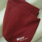 Fleece Throw Blanket 50 X 60 Deep Red 100% Polyester Promo Item - NEW