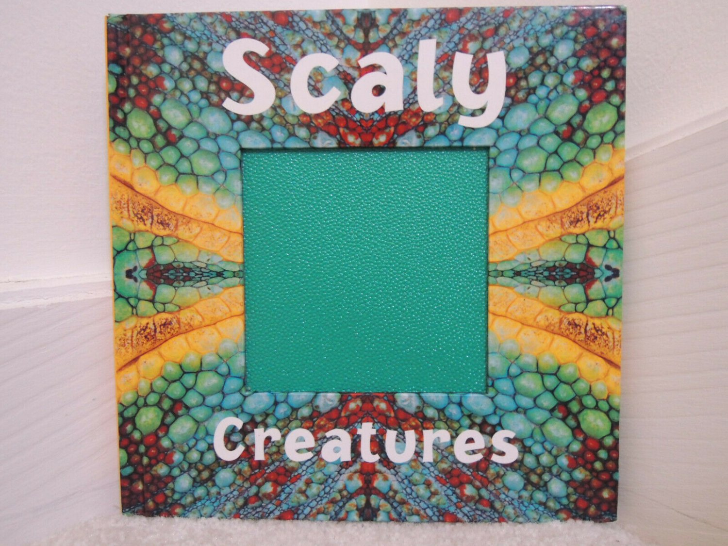 Scaly Creatures - Animal Touch Hardcover Book July 25, 2005 - NEW