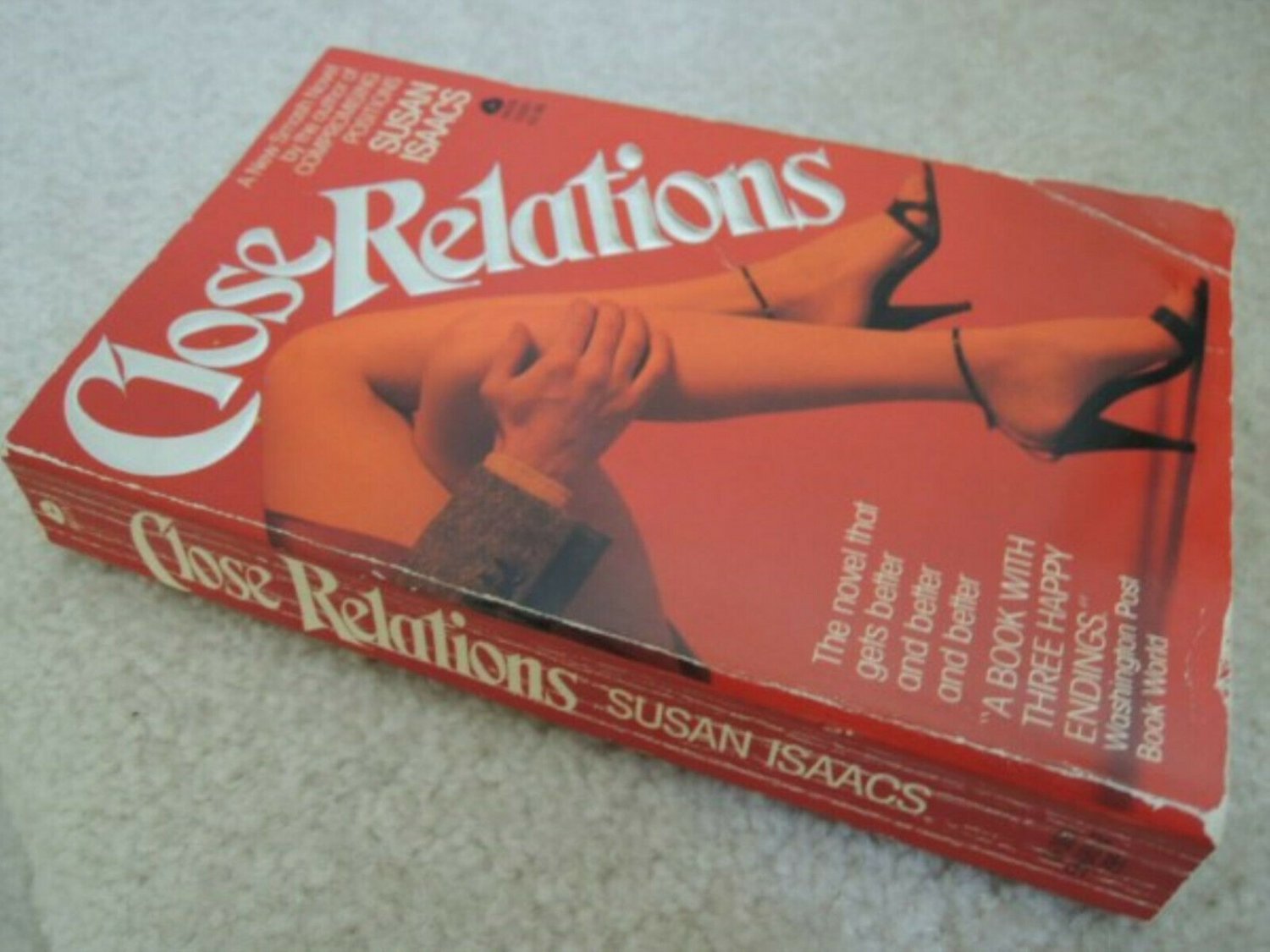 Close Relations by Susan Isaacs Story with Three Happy Endings Vtg Book
