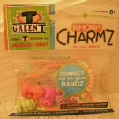 Whomp Charmz for your Bandz - 4 Charms + 1 Orange Shaped Band - NEW