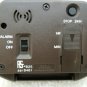Alarm Clock LCD Display + Light + Snooze Button Travel Alarm by WECKER NEW