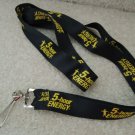 Lanyard ID Badge Holder Lariat Keychain - 5 Hour Energy Logo Black and Yellow Lanyard ID Badge Holder Lariat Keychain - 5 Hour Energy Logo Black and Yellow