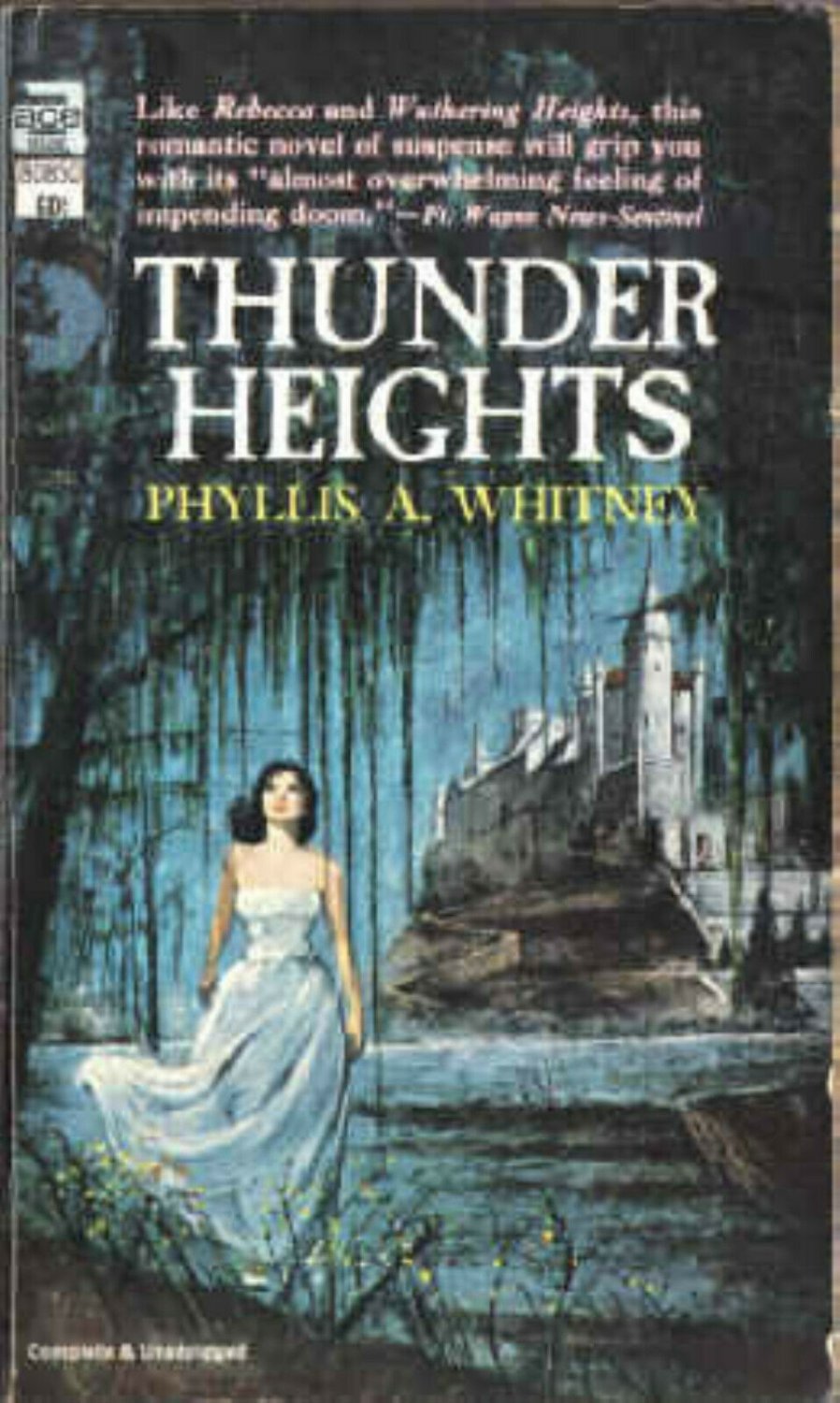 Thunder Heights by Phyllis A. Whitney Gothic Suspense 1960 Collectible RARE Book