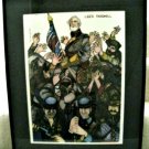 " Lee's Farewell " Ferdie Pacheco Framed Giclee Art Print + Signed Certificate " Lee's Farewell " Ferdie Pacheco Framed Giclee Art Print + Signed Certificate