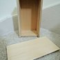 Wood Box Unique Slide Top Storage Box For Trinkets Candy Jewelry Coins Etc
