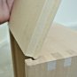 Wood Box Unique Slide Top Storage Box For Trinkets Candy Jewelry Coins Etc