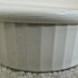 United Airlines Condiment Dish Serving Cocktail Nut Bowl Pre Merger UAL Souvenir