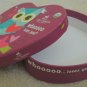 Valentine Heart Chocolate Candy Box Owl Theme Lake Champlain Chocolates Heart