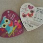 Valentine Heart Chocolate Candy Box Owl Theme Lake Champlain Chocolates Heart