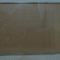Brushed Metal Frame + Glass For Document Photo Artwork Etc 11-1/2 X 14-1/2 NEW