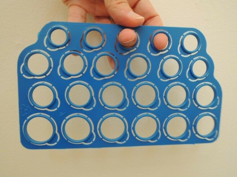 Plastic Jewelry Ring Band Sizer Ring Sizes 2-1/2" to 14" Ring Finger Size Tester