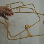 Cake Taker Holder Vtg Tupperware Clear Lid + Gold Base 11" Container Carrier EUC